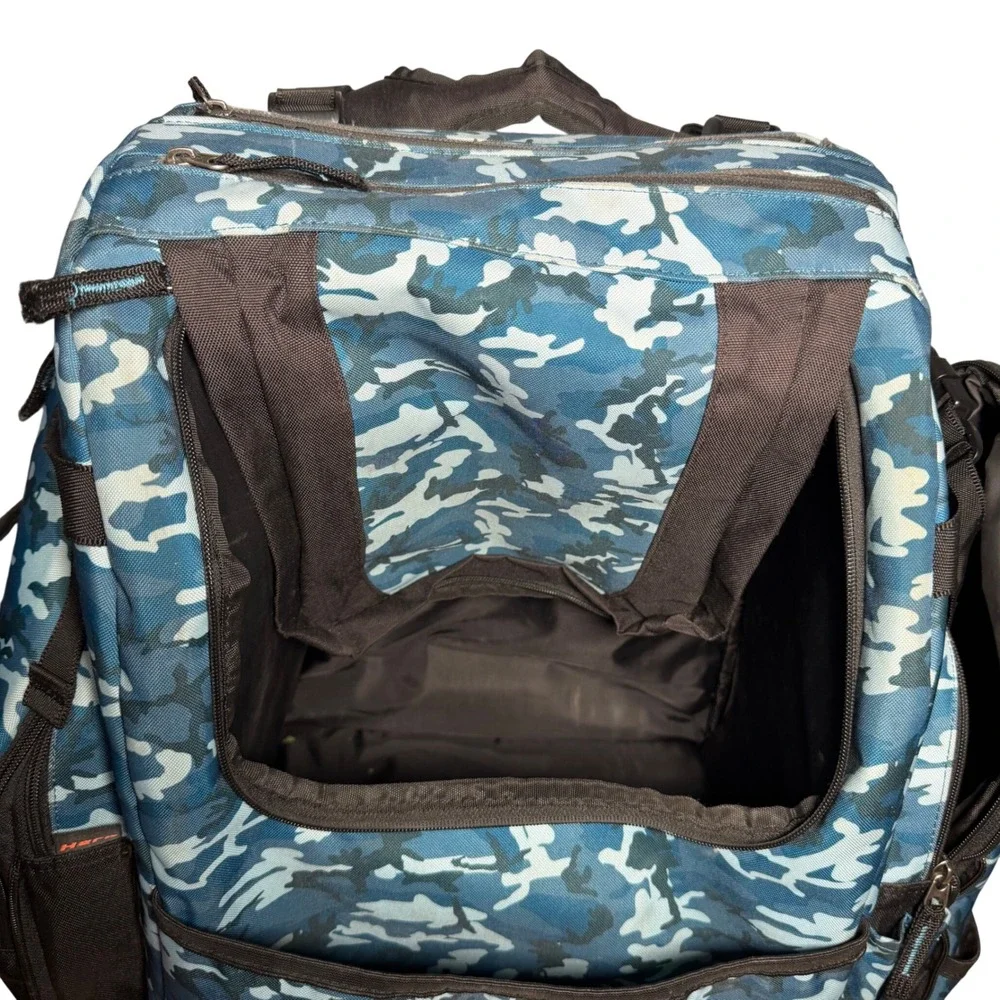 Innova Disc Golf Backpack Blue Camo HeroPack Padded Straps Bag